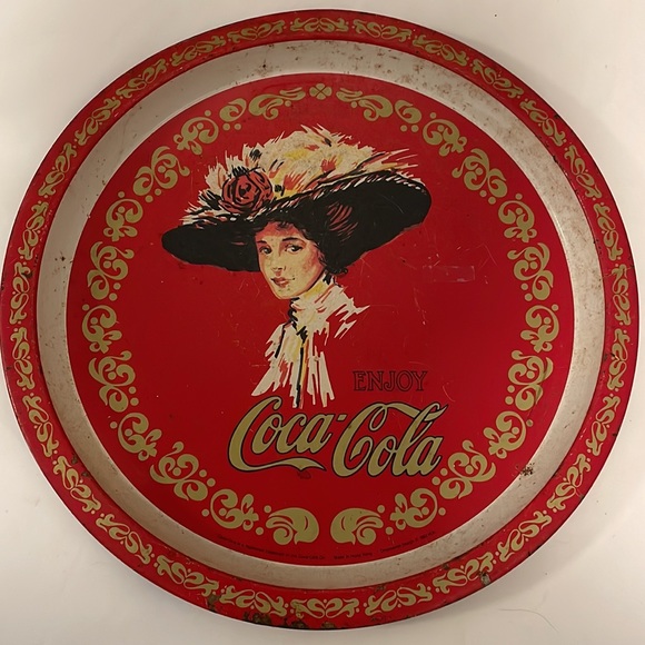 Vintage 1982   Coca-Cola tray made in Hong Kong - Picture 7 of 8
